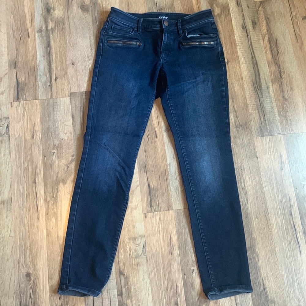LOFT Curvy Skinny Jeans
